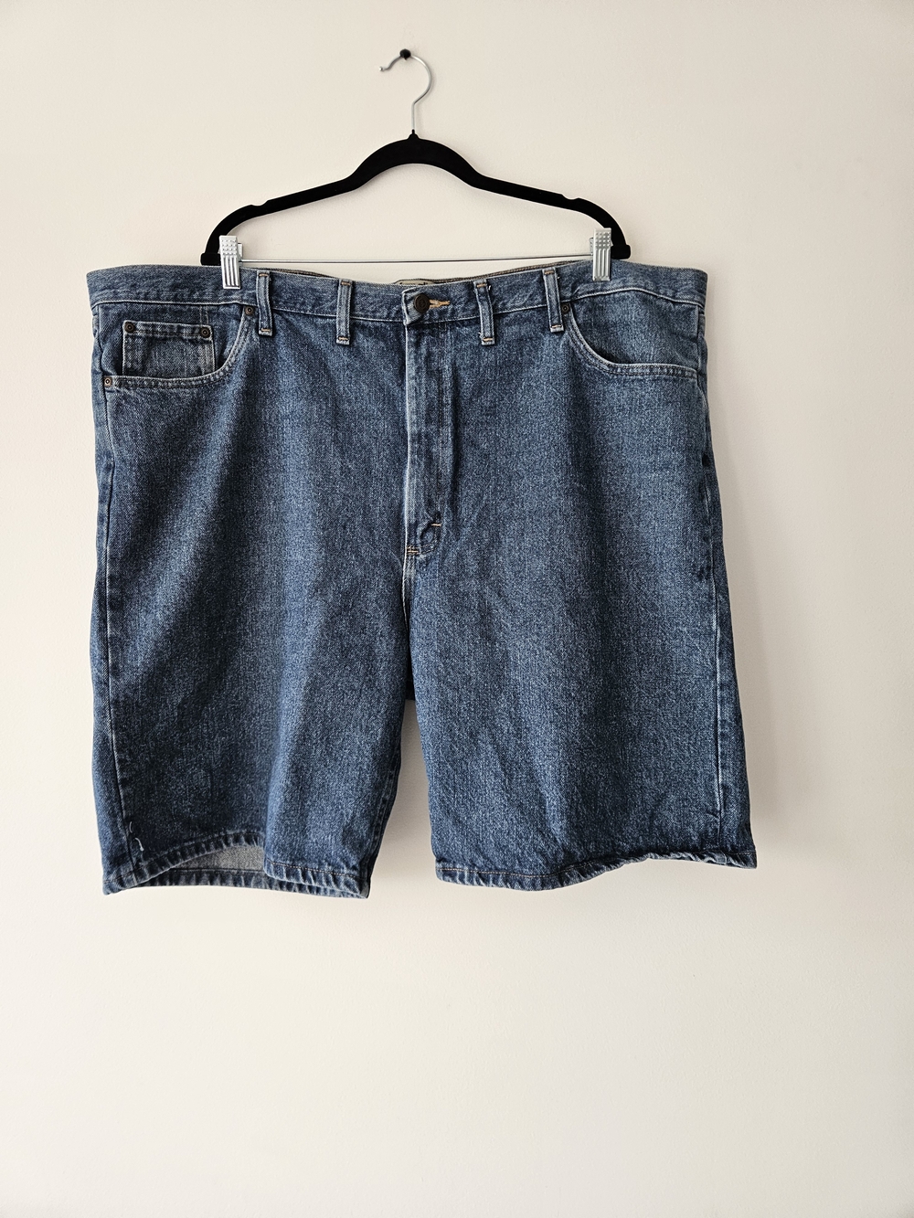 Wrangler Men's Blue Denim Shorts Size 48